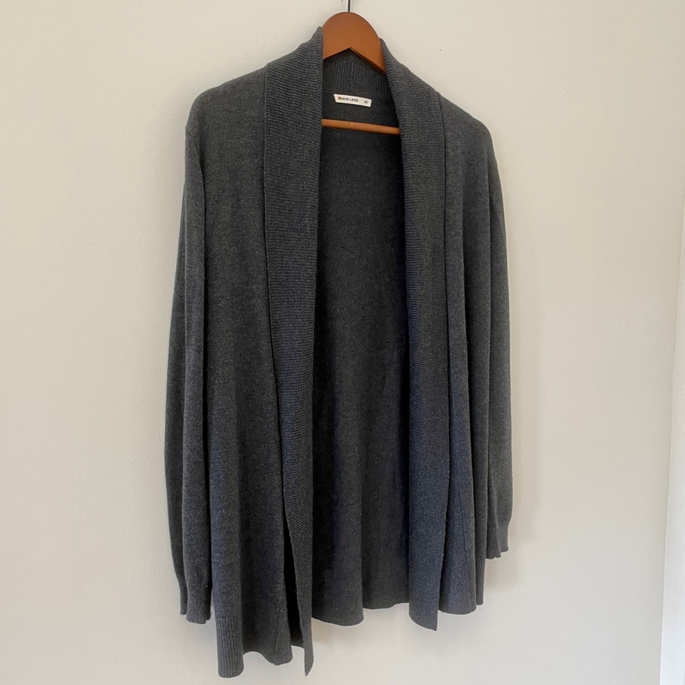 Marine Layer Mae Open Front Cardigan Xs - image 6